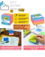 3M Post-it 2053-ELT-O Sticky Note Cube 76x76mm 400 Sheets