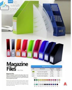 Foto Bantex 4010-10 Magazine File A4 7 cm Black Boxfile kotak berkas merek Bantex