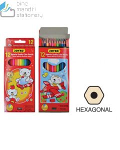 Jual Pensil Gambar 12 Warna Joyko Color Pencil CP-8 (12 Color) terlengkap di toko alat tulis