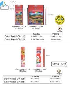 Joyko Color Pencil CP-113 (Jumbo lead) Pensil Gambar Warna