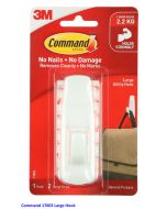 Contoh Alat Perlengkapan Kantor merk 3M Command , Gambar Produk Command 17003 Large Utility Hooks harga 29000 di Toko Peralatan Sekolah Murah
