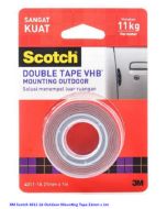 Katalog 3M Scotch harga murah & terjangkau, Image ATK Sekolah SIPLAH 3M Scotch 4011 1A Outdoor Mounting Tape 21mm x 1m harga normal 26000 di Distributor ATK Bina Mandiri Stationery