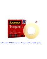 Katalog 3M Scotch harga murah & terjangkau, Image ATK Sekolah SIPLAH 3M Scotch 600 Transparent tape 3/4 inchx 1296 inch (36y) harga normal 24500 di Distributor ATK Bina Mandiri Stationery